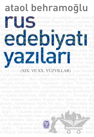 Rus Edebiyatı Yazıları – Ataol Behramoğlu – Tekin Yayınevi kitap kapağı