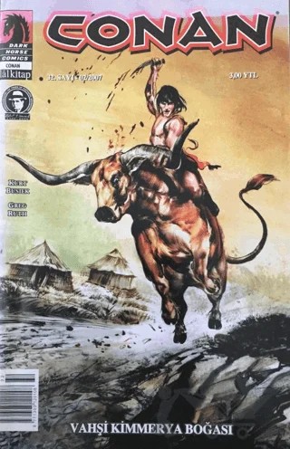 Conan Sayı: 32 Vahşi Kimmerya Boğası – Lal Kitap kitap kapağı