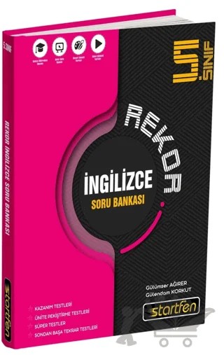5. Sınıf İngilizce Rekor Soru Bankası – Kolektif – Startfen Yayınları kitap kapağı