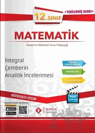 12. Sınıf Matematik İntegral-Çemberin Analitik İncelenmesi Soru Bankası – Kolektif – Sonuç Yayınları kitap kapağı
