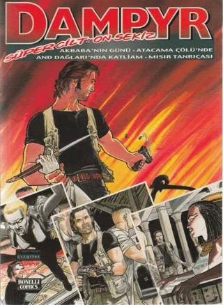 Dampyr Süper Cilt: 18 – Mauro Boselli – Oğlak Yayıncılık kitap kapağı