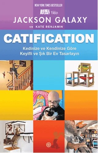 Catification – Jackson Galaxy, Kate Benjamin – Geoturka kitap kapağı