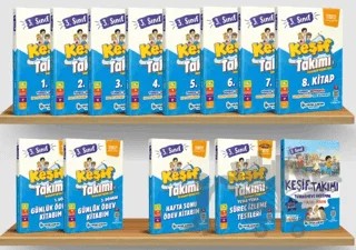 3. Sınıf Keşif Takımı İnteraktif Set (13 Kitap) – Kolektif – İlkokulluyum kitap kapağı