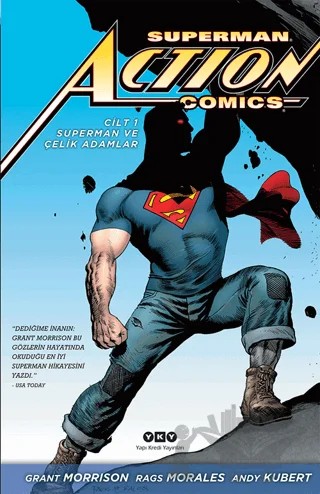 Superman Action Comics Cilt 1 – Grant Morrison – Yapı Kredi Yayınları kitap kapağı
