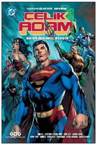Superman – Çelik Adam – Brian Michael Bendis – Yapı Kredi Yayınları kitap kapağı