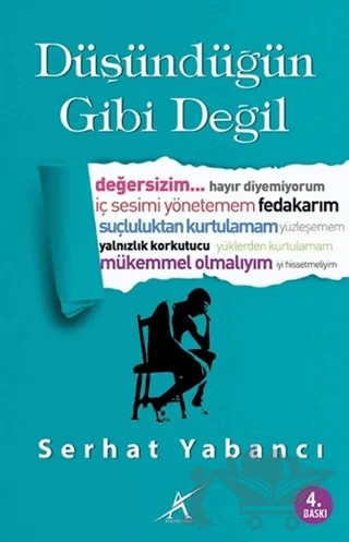 Düşündüğün Gibi Değil – Serhat Yabancı – Avrupa Yakası Yayınları kitap kapağı