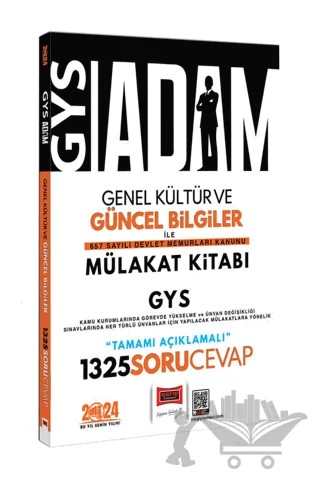 2024 GYS Adam Genel Kültür ve Güncel Bilgiler 657 Sayılı Devlet Memurları Kanunu Mülakat Kitabı – Kolektif – Yargı Yayınevi kitap kapağı