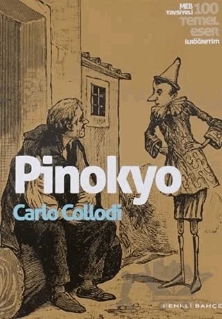 Pinokyo – Carlo Collodi – Renkli Bahçe Yayınları kitap kapağı