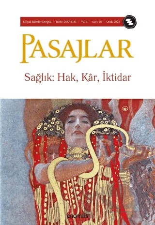 Pasajlar Sosyal Bilimler Dergisi Sayı: 10 Ocak 2022 – Pasajlar Sosyal Bilimler Dergisi kitap kapağı