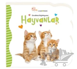 Hayvanlar - Sözcükleri Keşfediyorum – Gökçe Demir – Beta Kids kitap kapağı