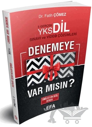 YKSDİL 5 Deneme Sınavı ve Video Çözümleri - Efa Serisi – Fatih Çömez – Benim Hocam Yayınları kitap kapağı