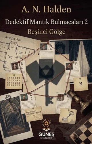 Dedektif Mantık Bulmacaları 2 – A. N. Halden – Güneş Kitabevleri Yayınları kitap kapağı