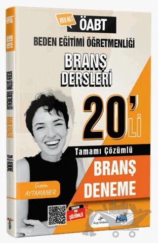 2026 MEB AGS ÖABT Beden Eğitimi Branş Dersleri Tamamı PDF Çözümlü 20'li Branş Deneme – Gizem Aytamaner – Dizgi Kitap kitap kapağı
