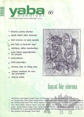 Yaba Edebiyat Dergisi Sayı: 60 – Yaba Dergisi Yayınları kitap kapağı