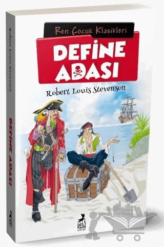 Define Adası – Robert Louıs Stevenson – Ren Çocuk kitap kapağı