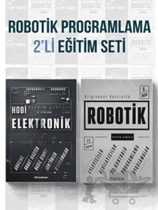 Robotik Programlama 2'li Eğitim Seti (2 Kitap) – Devrim Çamoğlu – Dikeyeksen Yayın Dağıtım kitap kapağı