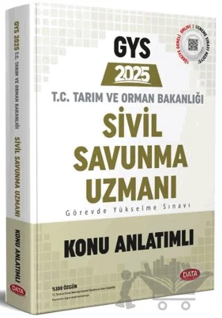 Tarım ve Orman Bakanlığı Sivil Savunma Uzmanı GYS Konu Anlatımlı – Kolektif – Data Yayınları kitap kapağı