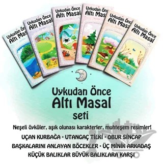 Uykudan Önce Uykudan Önce Masallar Seti – Bella Toprak – Kuzey Çocuk Yayıncılık kitap kapağı