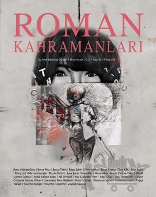 Roman Kahramanları Sayı: 32 Ekim - Aralık 2017 – Roman Kahramanları Dergisi kitap kapağı