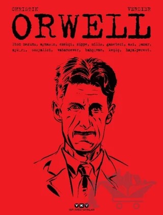 Orwell – Pierre Christin – Yapı Kredi Yayınları kitap kapağı