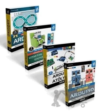 Arduino Atölye Seti (4 Kitap Takım) – Kolektif – Kodlab Yayın Dağıtım kitap kapağı