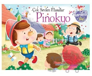 Çok Sevilen Masallar – Pinokyo (Hareketli Kitap) – Kolektif – Yumurcak Yayınları kitap kapağı