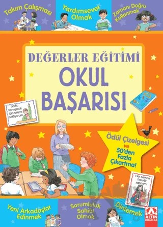 Değerler Eğitimi - Okul Başarısı – Kolektif – Altın Kitaplar kitap kapağı