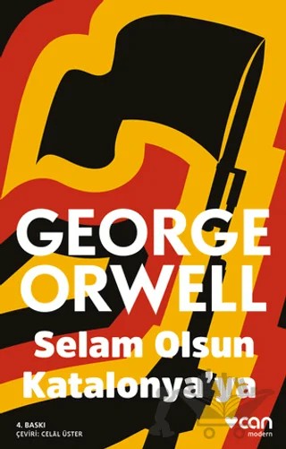 Selam Olsun Katalonya’ya – George Orwell – Can Yayınları kitap kapağı