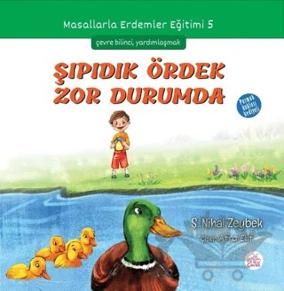 Şıpıdık Ördek Zor Durumda – Şerife Nihal Zeybek – Okur Çocuk kitap kapağı