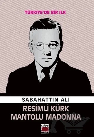 Resimli Kürk Mantolu Madonna – Sabahattin Ali – Elips Kitap kitap kapağı