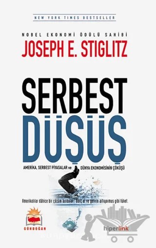 Serbest Düşüş – Joseph E. Stiglitz – Hiperlink Yayınları kitap kapağı