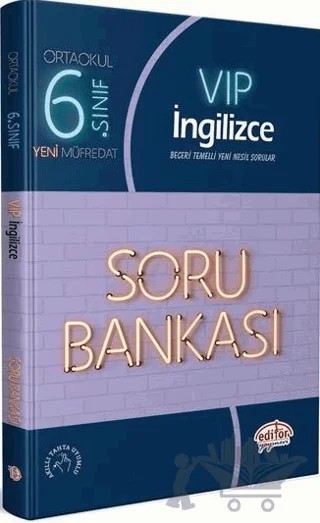 6. Sınıf VIP İngilizce Soru Bankası – Kolektif – Editör Yayınevi kitap kapağı