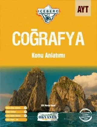 AYT Iceberg Coğrafya Konu Anlatımlı – Elif Merve Gezer – Okyanus Yayınları kitap kapağı
