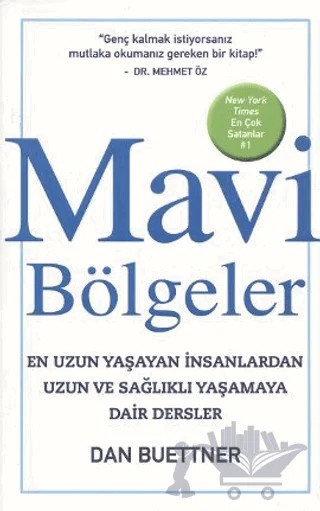 Mavi Bölgeler – Dan Buettner – Butik Yayınları kitap kapağı