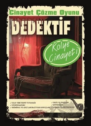 Cinayet Çözme Oyunu Dedektif - Kolye Cinayeti – Kollektif – MT Dedektiflik kitap kapağı