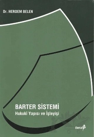 Barter Sistemi – Herdem Belen – Beta Yayınevi kitap kapağı