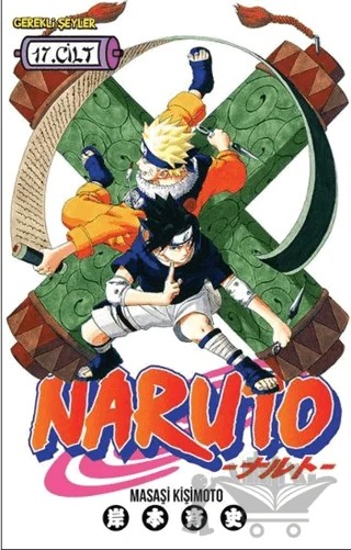 Naruto 17. Cilt – Masaşi Kişimoto – Gerekli Şeyler Yayıncılık kitap kapağı
