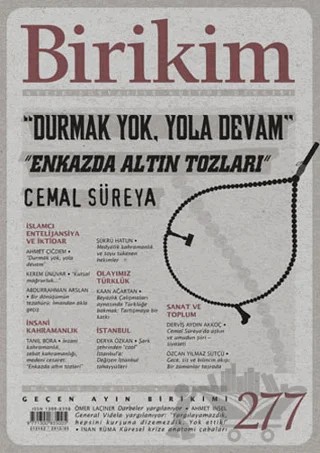 Birikim Aylık Sosyalist Kültür Dergisi Sayı: 277 – Birikim Yayınları kitap kapağı