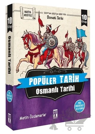 Popüler Tarih - Osmanlı Tarihi (10 Kitap Takım) – Metin Özdamarlar – İlk Genç Timaş kitap kapağı