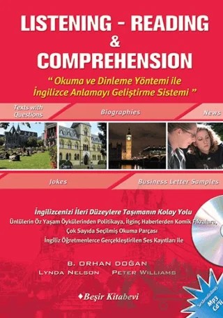 Listening Reading Comprehension – B. Orhan Doğan, Lynda Nelson – Beşir Kitabevi kitap kapağı