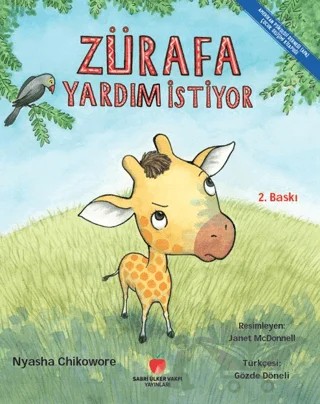 Zürafa Yardım İstiyor – Nyasha Chikowore – Sabri Ülker Vakfı Yayınları kitap kapağı