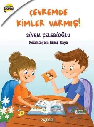 Çevremde Kimler Varmış! – Sinem Çelebioğlu – 25m2 Kitap kitap kapağı