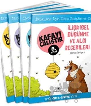 Orta Seviye - Kafayı Çalıştır (4 Kitap Takım) – Kolektif – Uğurböceği Yayınları kitap kapağı