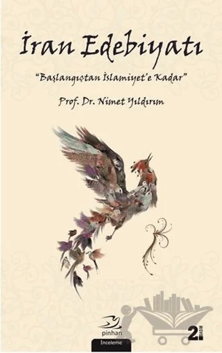İran Edebiyatı – Nimet Yıldırım – Pinhan Yayıncılık kitap kapağı