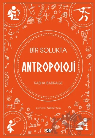 Bir Solukta Antropoloji – Rasha Barrage – Say Yayınları kitap kapağı