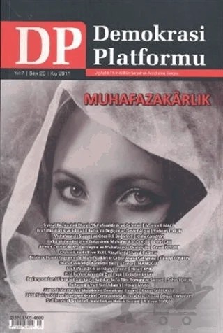 Muhafazakarlık - Demokrasi Platformu Sayı: 25 – Orion Kitabevi kitap kapağı