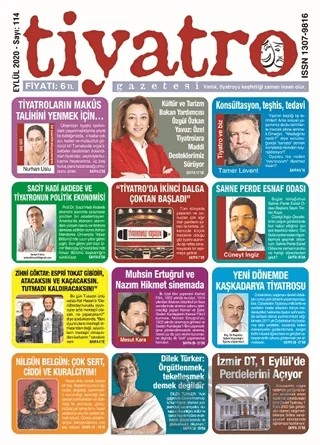 Tiyatro Gazetesi Sayı: 114 Eylül 2020 – Tiyatro Gazetesi kitap kapağı