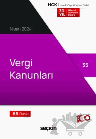 Vergi Kanunları – Kolektif – Seçkin Yayıncılık kitap kapağı
