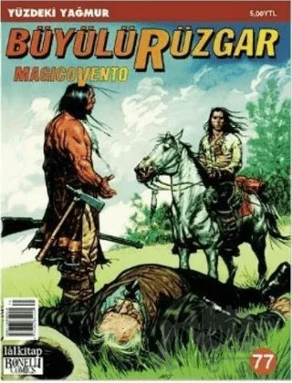 Büyülü Rüzgar Sayı: 77 Yüzdeki Yağmur – Lal Kitap kitap kapağı