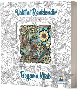 Vaktini Renklendir - Boyama Kitabı – Kolektif – Nisan Kitabevi kitap kapağı